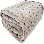 Pet Blanket Coral Velvet Flannel Dog Cat Quilt Dog Bed Mat Dog Blanket Lootquake LLC