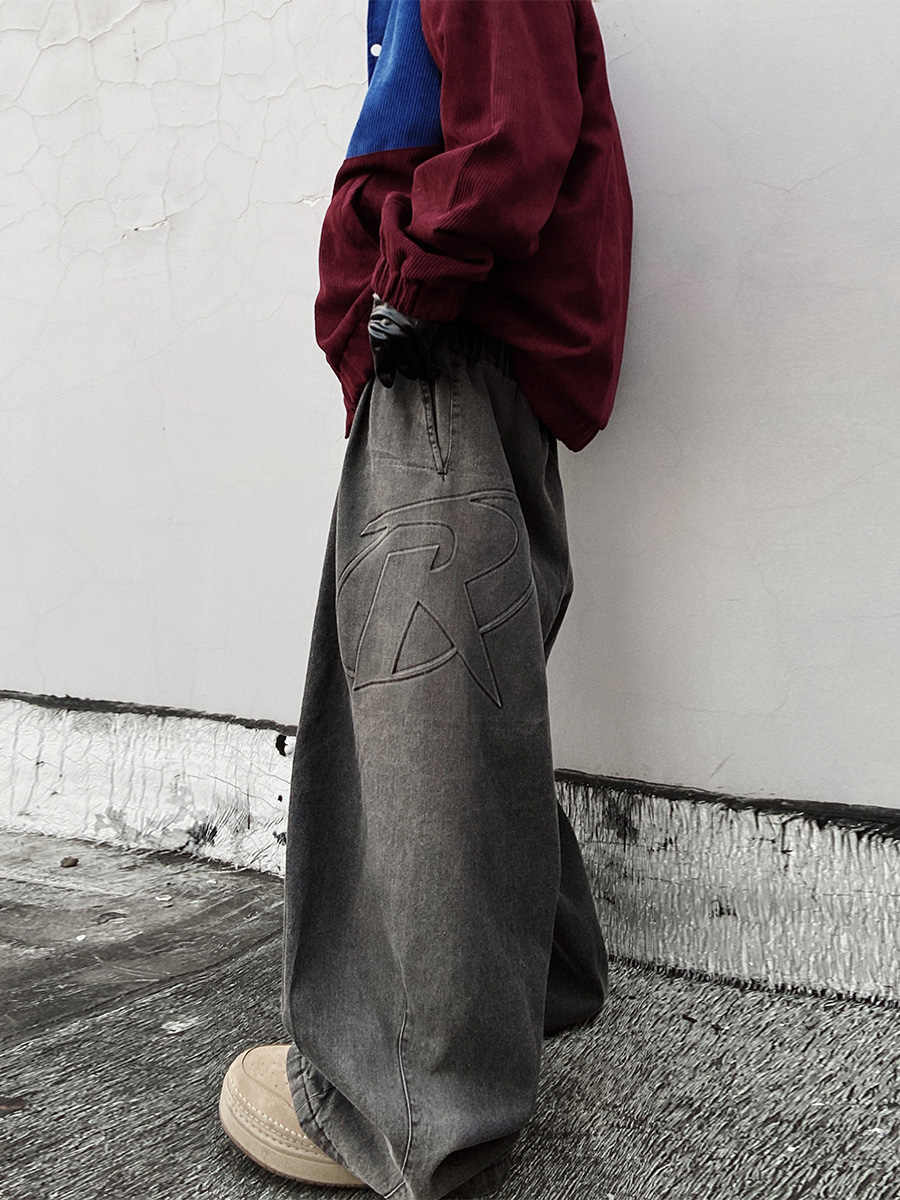 American Fashion Brand Vintage Mop Straight Jeans Lootquake LLC
