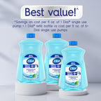 Dial Antibacterial Liquid Hand Soap Refill, Spring Water, 52 fl oz