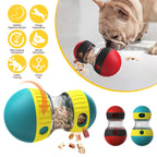 Food Dispensing Dog Toy Tumbler Leaky Food Ball Puzzle Toys Interactive Slowly Feeding Protect Stomach Increase Intelligence Pets Toy Pet Products Pi-Mart