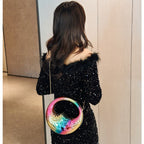 Acrylic Moon Shaped Bag