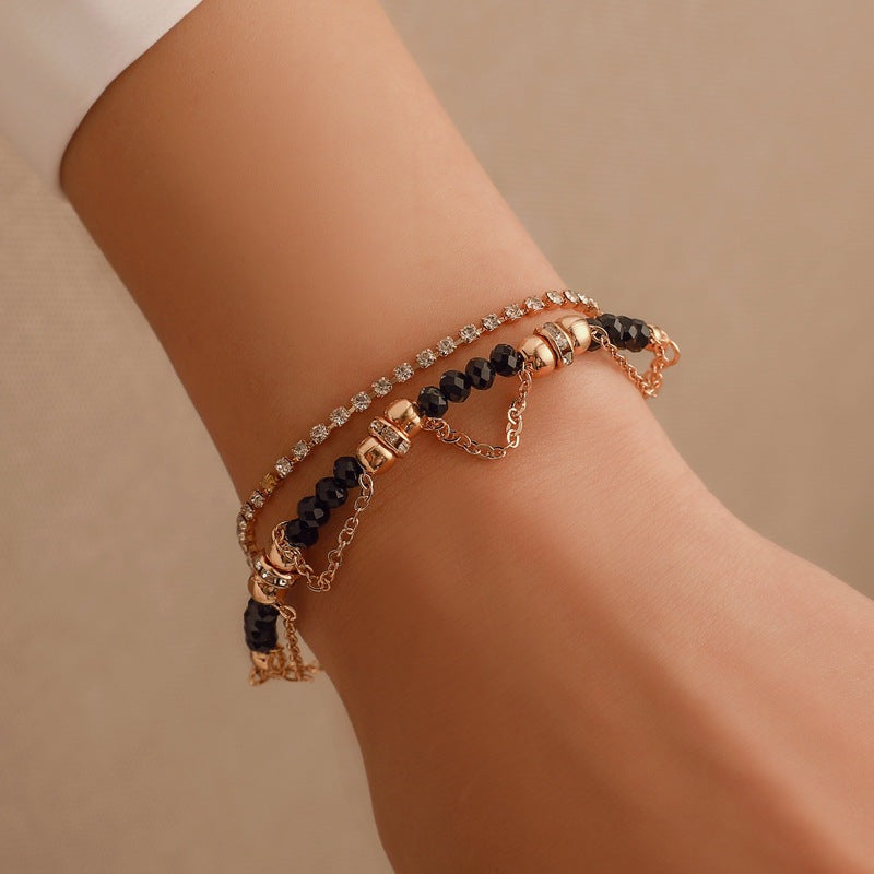 Diamond Tassel Bracelet Pi-Mart