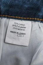 American Flag Patched Distressed Jeans