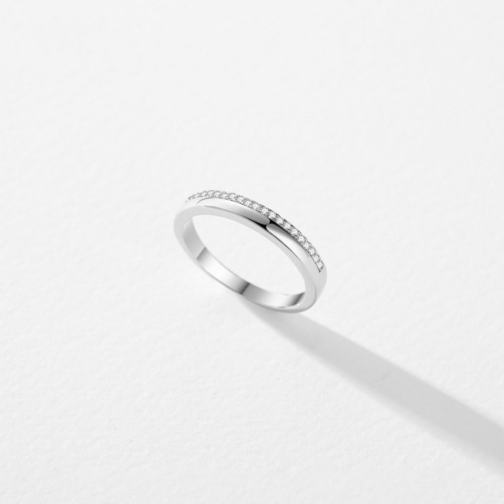 Silver Simple And Stylish Personality All-Match Ring Pi-Mart
