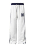 Men's Drawstring Wide Leg Pants