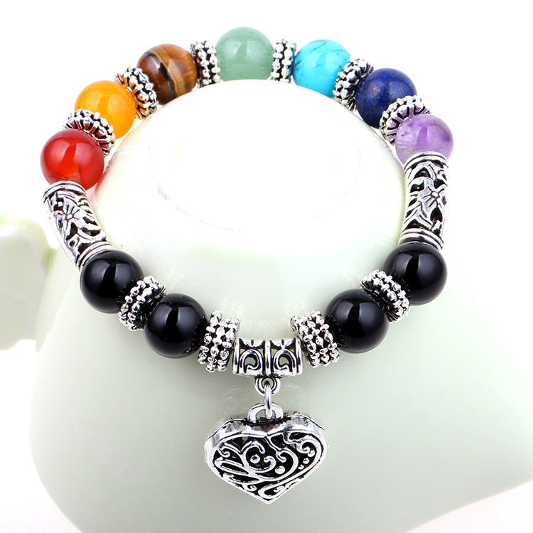 Seven Chakra Yoga Energy Bracelet Pi-Mart