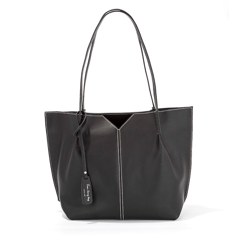 Large Top Handle Hobo Women's Commuter Genuine Leather Tote Shoulder bag Big Capacity H071804 - SJB-DIAMOND ELITES
