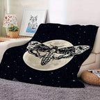 1pc Halloween Theme Blanket, Multi-purpose Gift Blanket, High-definition Printing Super Soft Flannel Blanket, Air Conditioning Blanket, Lunch Break Blanket Lootquake LLC