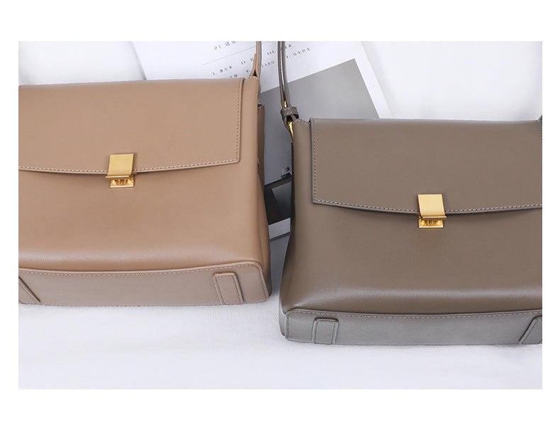 Genuine leather hobo messenger bag new trendy high-end shoulder bag 5155 - SJB-DIAMOND ELITES