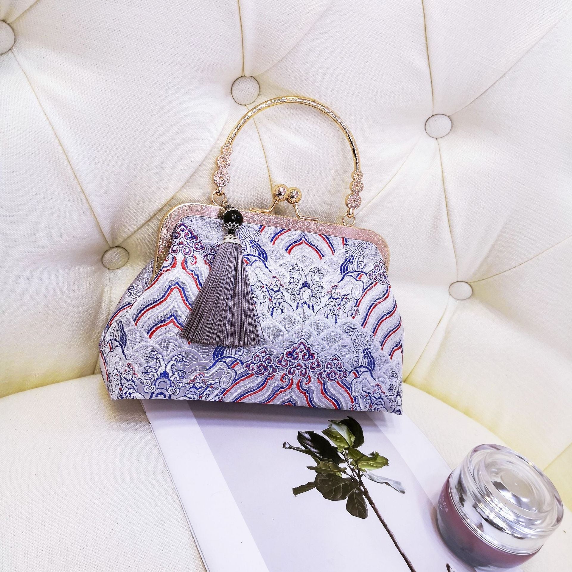 Elegant Retro Handbag Antique Small Bag Handbag Pi-Mart