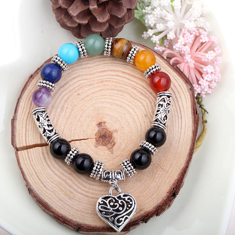 Seven Chakra Yoga Energy Bracelet Pi-Mart