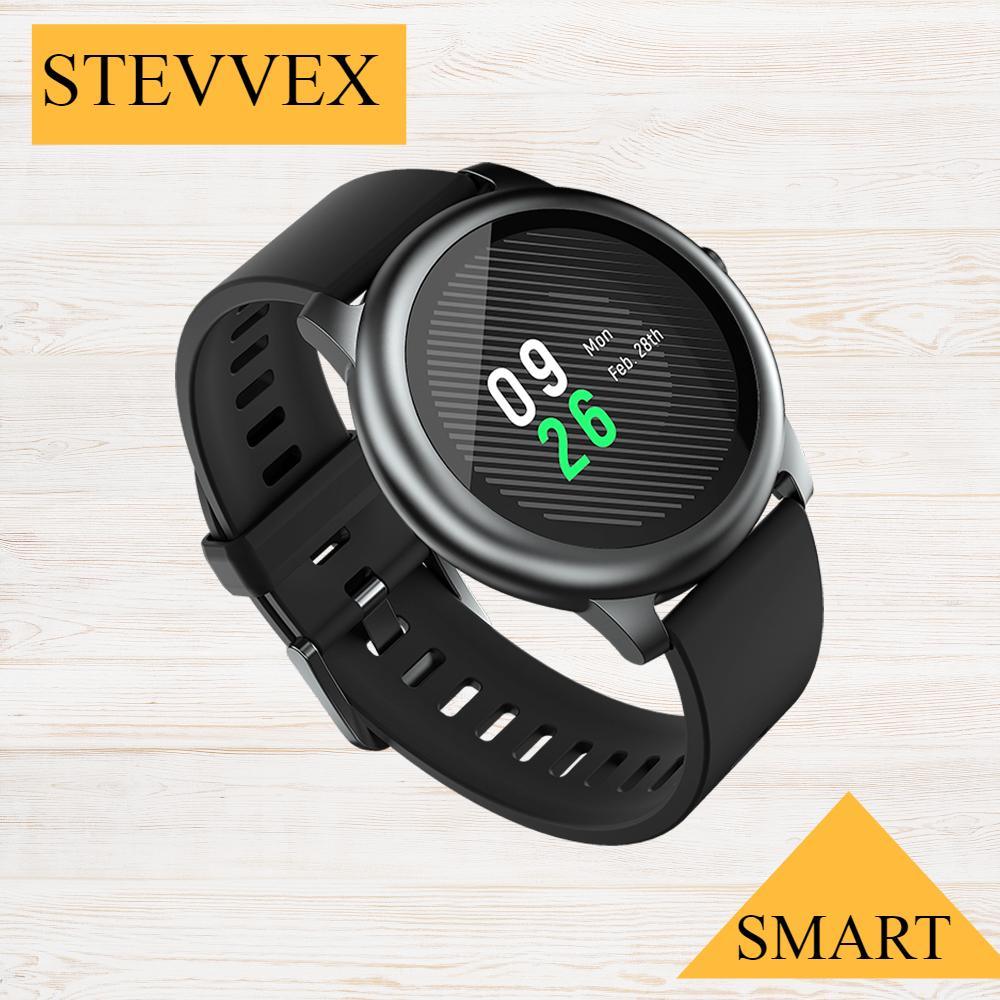 STEVVEX Solar Smart Watch  Sport Metal Heart Rate Sleep Monitor IP 68 Waterproof iOS Android Global Version - SJB-DIAMOND ELITES