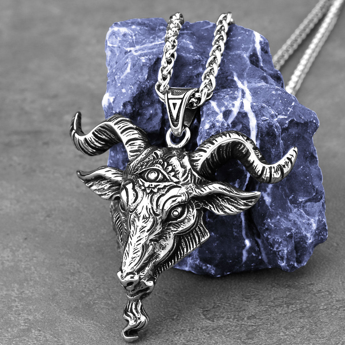 Stainless Steel Viking Necklace Pi-Mart
