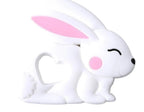 Baby Teether Silicone Rabbit Food Grade Bunny Teether Nursing Teething  Accessories Silicone Animal Teether For Kids and Baby