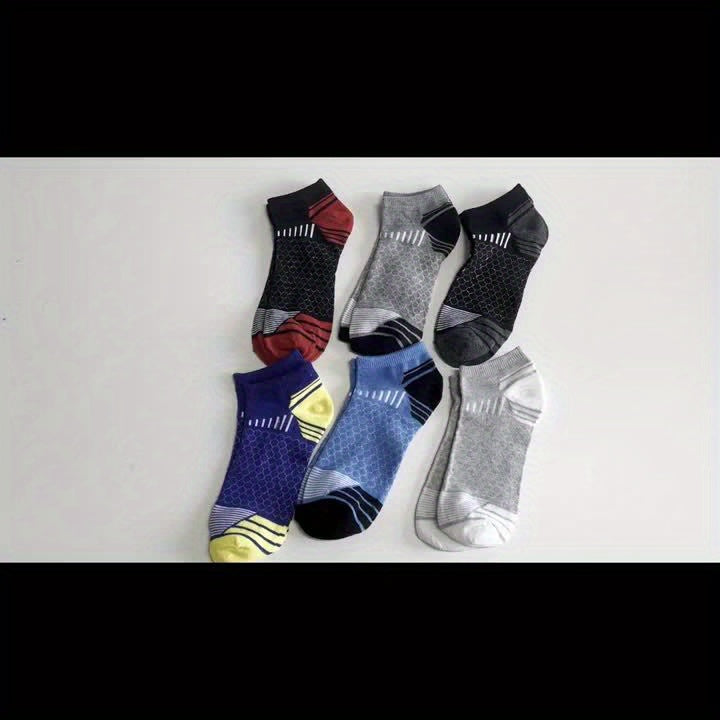 20 Or 60 Pairs Of Men's Low Cut Socks, Anti Odor & Sweat Absorption, Comfy & Breathable, Elastic Sport Socks, All Seasons Wearing Lootquake LLC