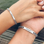 Engraved Bracelet Set Pi-Mart