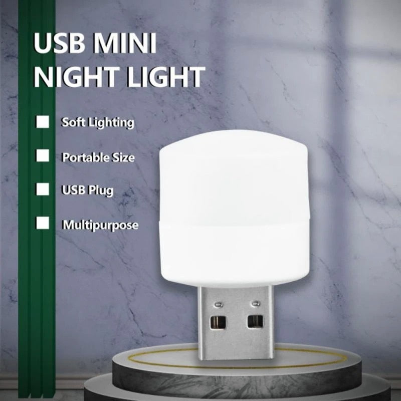 5V 1W Mini USB Plug Lamp - SJB-DIAMOND ELITES