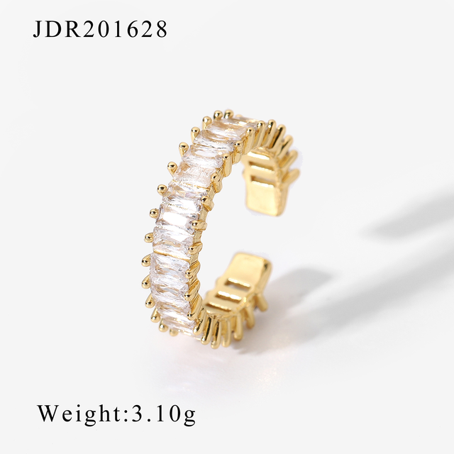 Open Shiny Stone Ring - SJB-DIAMOND ELITES
