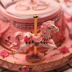 Crystal Music Box Carousel Creative Gifts For Valentine's Day Pi-Mart