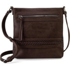 Women's multifunctional shoulder bag, retro popular messenger bag, large capacity small crossbody bag - SJB-DIAMOND ELITES