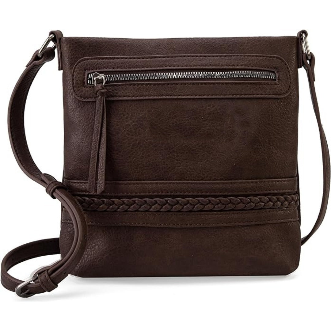 Women's multifunctional shoulder bag, retro popular messenger bag, large capacity small crossbody bag - SJB-DIAMOND ELITES