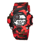 Shock Military Army Mens Watch In Camouflage  Style With LED Digital Back Light With Luminous  Effect - SJB-DIAMOND ELITES