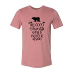 All Good Things Are Wild And Free Printed T-shirt | Premium Comfort & Style - SJB-DIAMOND ELITES