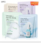 Collagen Face Mask Moisturizing Firming Face Sheet Mask Hyaluronic Acid Facial Masks Beauty Skin Care Gel Skin Care Lootquake LLC
