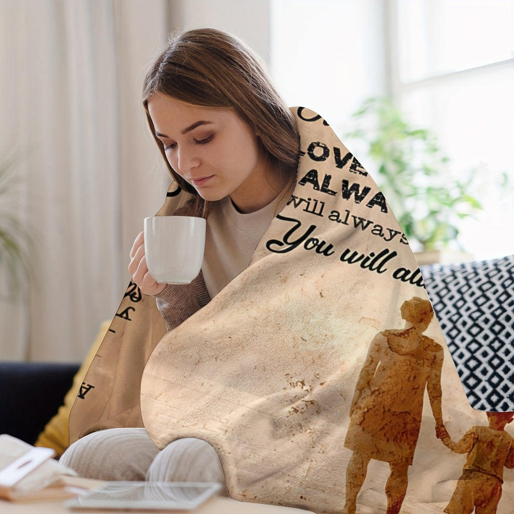 1pc Cozy Flannel Blanket - Soft, Canvas, All-Seasons, 80x60inch, Perfect for Car, Sofa, Couch, Office, Camping, Bed, Travel, and Living Room, Great Gift for Friends, Besties, Sisters, Family, Birthday, Graduation, and More