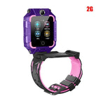 2G/4G Kids Smart Watch Phone Call Digital Screen Waterproof Wristwatch GPS Locator Smart Watch With Dual Camera Pedometer Touchscreen Kids Watch With MP3 Music Player Video Recorder Toddlers Toys Birthday Gift For Children Stevvex