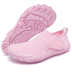 Limberun Kids Water Shoes for Girls Boys Swimming Shoes Kids Pool Shoes Kids Beach Shoes Youth Water Shoes Aqua Shoes for Kids Quick Dry Non-Slip Comfortable Pink 11.5 Pi-Mart