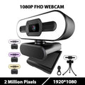 2K Webcam Web Camera Study Chat Work PC Laptop Desktop USB With Microphone WebCamera Home Auto Light Correction for Desktop Laptop Streaming Computer USB Web Camera Stevvex