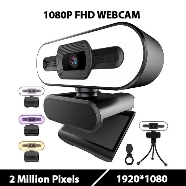 2K Webcam Web Camera Study Chat Work PC Laptop Desktop USB With Microphone WebCamera Home Auto Light Correction for Desktop Laptop Streaming Computer USB Web Camera Stevvex