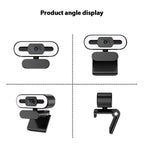 2K Webcam Web Camera Study Chat Work PC Laptop Desktop USB With Microphone WebCamera Home Auto Light Correction for Desktop Laptop Streaming Computer USB Web Camera Stevvex