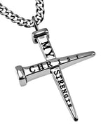 2 Nail Cross Necklace KingdomWear