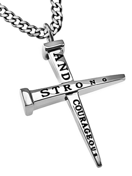 2 Nail Cross Necklace KingdomWear