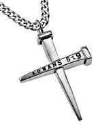 2 Nail Cross Necklace KingdomWear