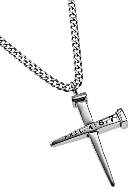 2 Nail Cross Necklace KingdomWear
