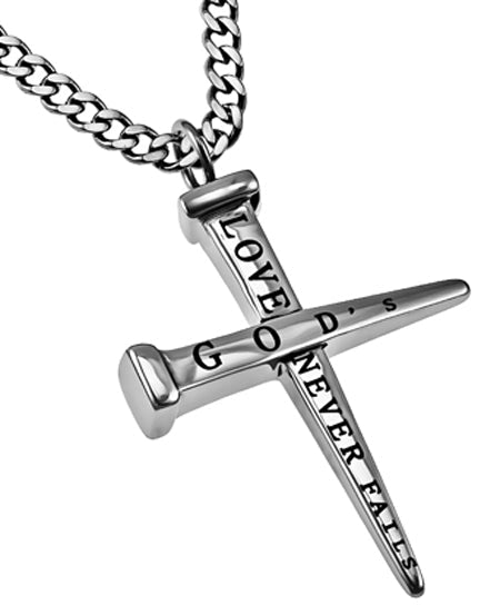 2 Nail Cross Necklace KingdomWear