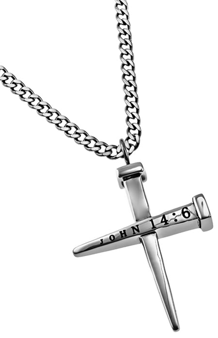 2 Nail Cross Necklace KingdomWear