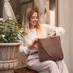 Olives Vegan Leather Tote Pi-Mart