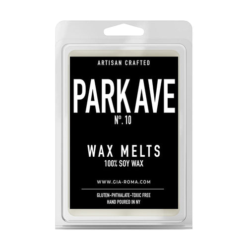 Velvet Moss And Citrus Luxury Scented Candle Park Ave White Or Black Label BandsCo Straps