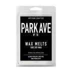 Velvet Moss And Citrus Luxury Scented Candle Park Ave White Or Black Label BandsCo Straps