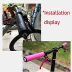 2PCS Bicycle Grips Handlebar Grips Soft Mountain Bike Silicone Handle Bar Grip Bicycle Comfortable Non-Slip Bicycle Handle Grips Handle Bar End Grips Mountain Bike Grips Stevvex