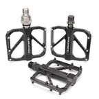 2pcs Bicycle Pedal Mountain Bike Aluminum Alloy Bearing Pedal Non-Slip Quick Release Platform Pedal Accessories Pedals Bicycle Flat Pedals Aluminum 9/16" Sealed Bearing Lightweight Platform For Road Mountain Stevvex