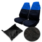 2PCS Car Front Seat Protector Cover Heavy Duty Waterproof Car Seat Covers for Front Seats Universal Waterproof Auto Seat Covers Car Seat Cover Breathable Cushion Protector  Car Seat Protectors Easy to Install Universal Fit Interior Accessories Stevvex