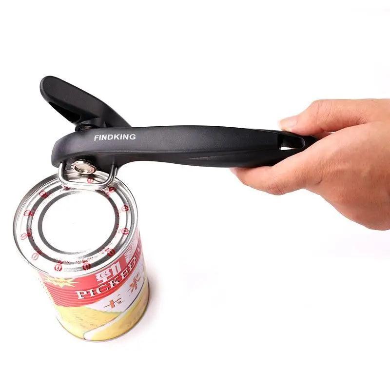 2PCS Durable Cans Opener Kitchen Tools Professional handheld Manual Stainless Steel Can Opener Side Cut Manual Jar opener Stevvex