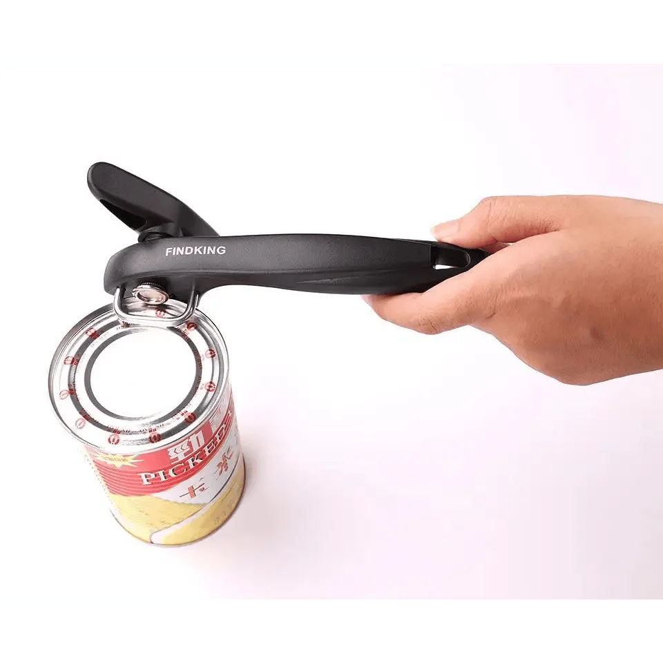 2PCS Durable Cans Opener Kitchen Tools Professional handheld Manual Stainless Steel Can Opener Side Cut Manual Jar opener Stevvex