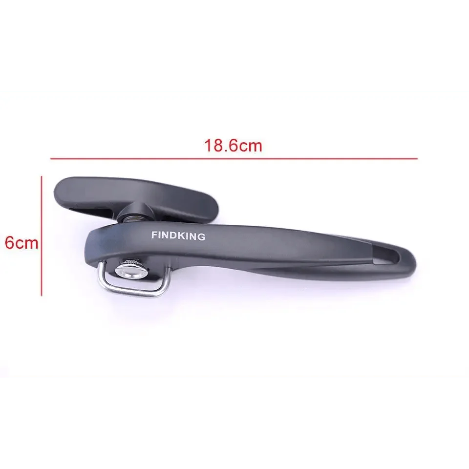 2PCS Durable Cans Opener Kitchen Tools Professional handheld Manual Stainless Steel Can Opener Side Cut Manual Jar opener Stevvex