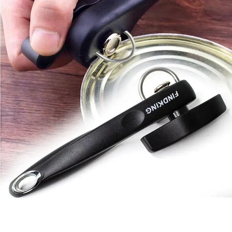 2PCS Durable Cans Opener Kitchen Tools Professional handheld Manual Stainless Steel Can Opener Side Cut Manual Jar opener Stevvex